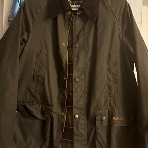Barbour beaufort wax Jacket Boy/Girl but fits small Women